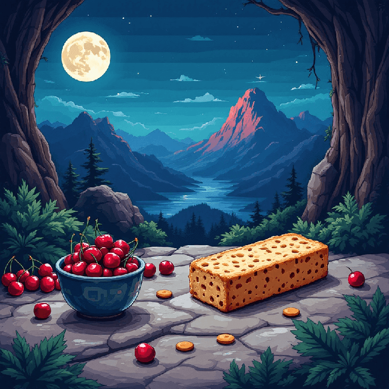 Biscotti pixel art