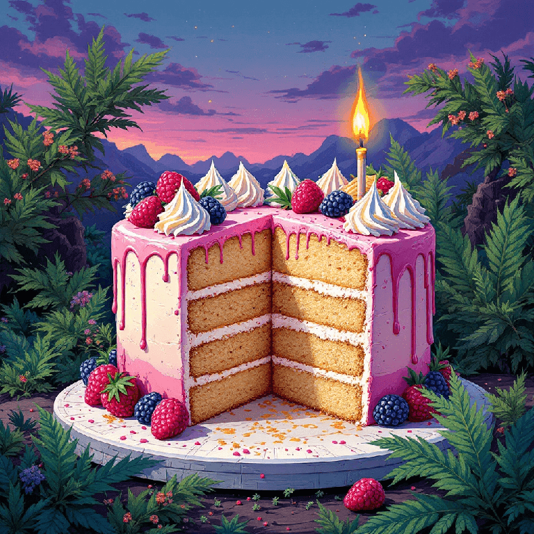 Wedding Cake pixel art